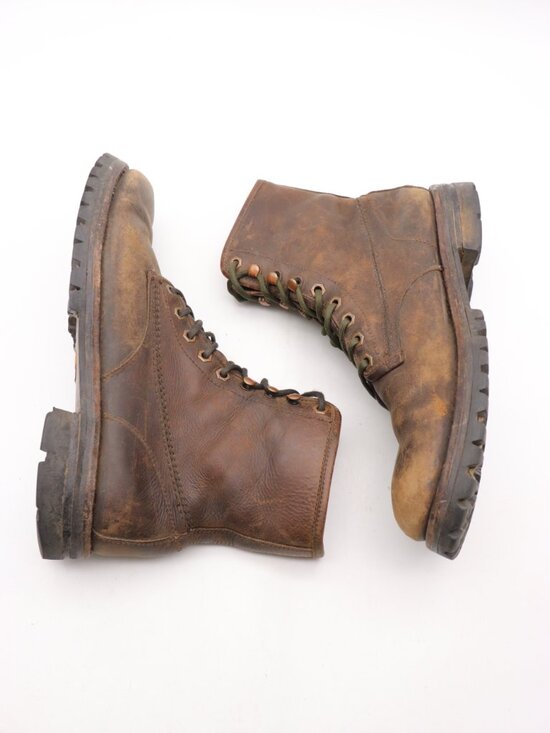Wolverine 1000 Miles Men\'s Boots 9.5 D Plain Toe Original Boots Brown W00920 main image 14
